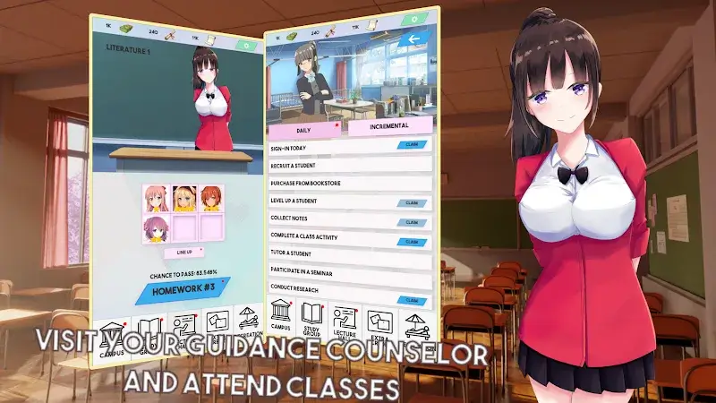 Idle University - screenshot 3