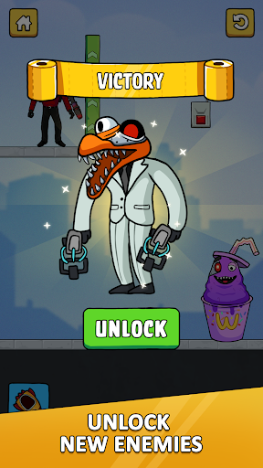 Head Monster Move Survival - screenshot 4