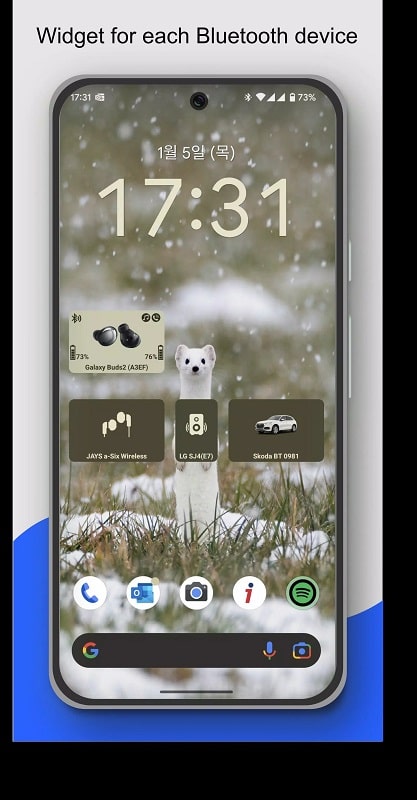 Bluetooth Audio Connect Widget APK - screenshot 1