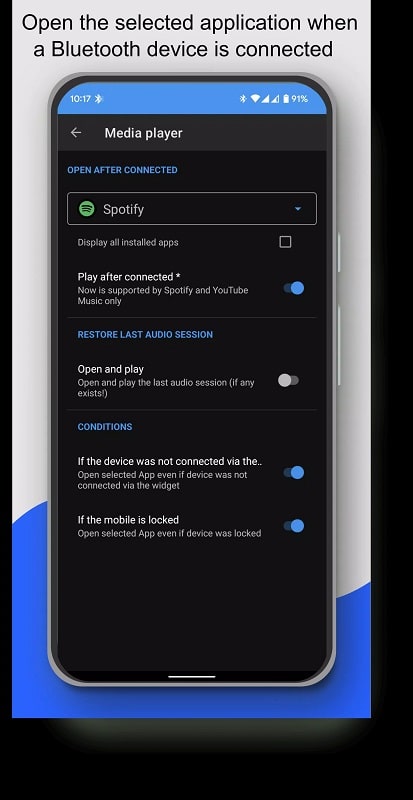 Bluetooth Audio Connect Widget APK - screenshot 4