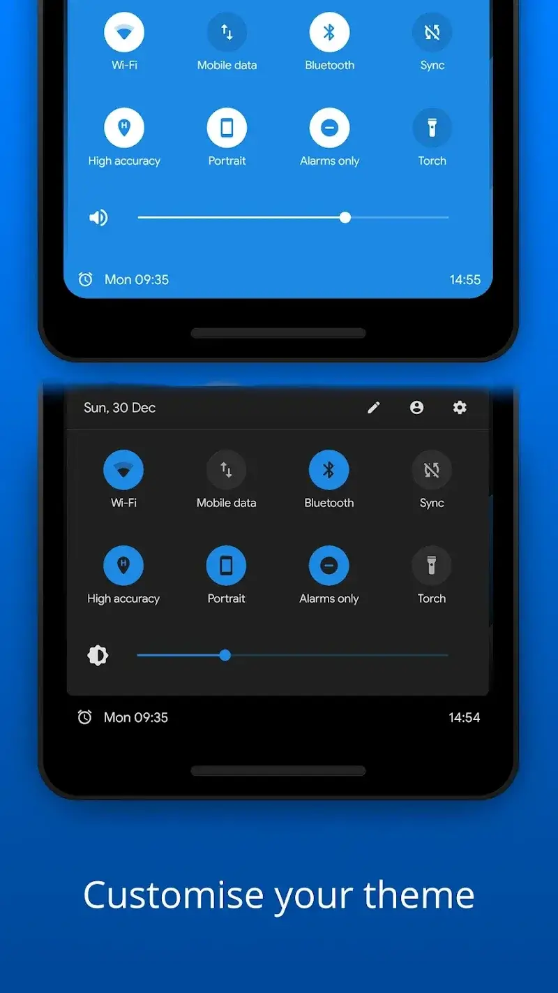 Bottom Quick Settings - screenshot 3