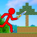 Red Stickman - Animation Parkour Fighter MOD APK icon