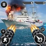 Navy Gunner Shoot War 3D MOD APK icon
