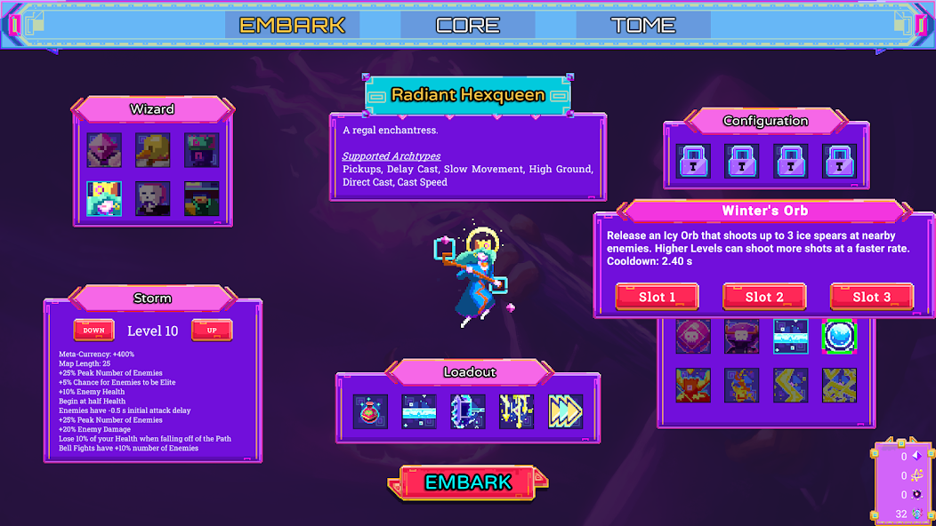 Neon Spellstorm - screenshot 3