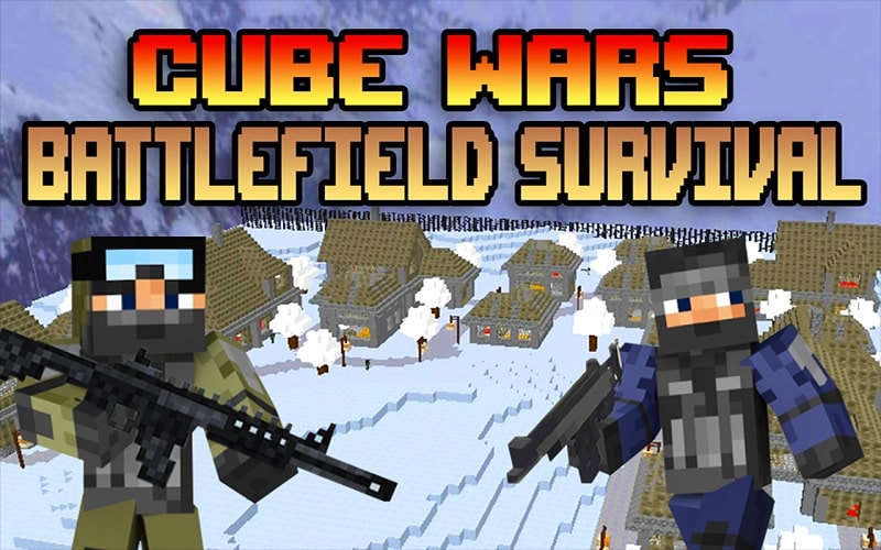 Cube Wars Battle Survival APK MOD APK icon