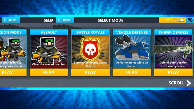 Cube Wars Battle Survival APK - screenshot 5