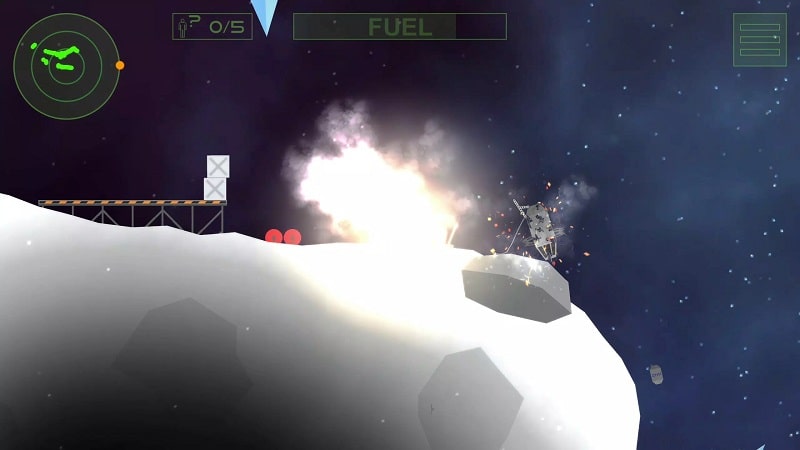 Lunar Rescue Mission Pro - screenshot 1