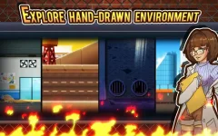 Fist of Rage: 2D Battle Platformer - screenshot 3