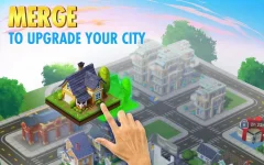 Merge City - Building Simulation Game - screenshot 1