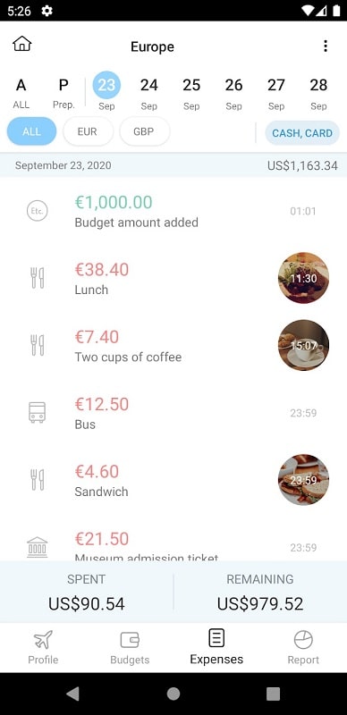 Trabee Pocket APK - screenshot 1