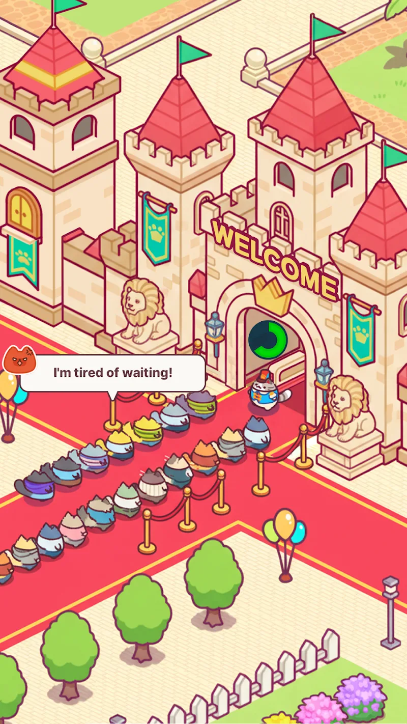 Cat Theme Park  Cute Tycoon - screenshot 1