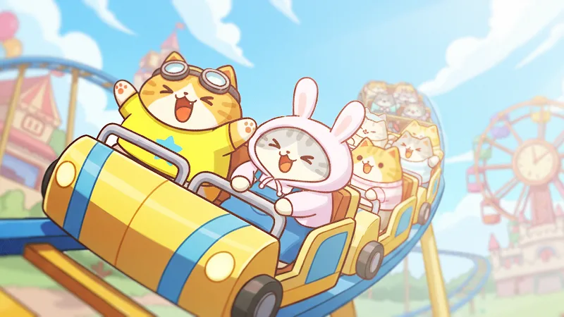 Cat Theme Park  Cute Tycoon - screenshot 6