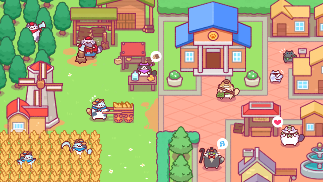 Cat Town Valley: Healing Farm - screenshot 4