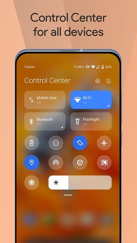Mi Control Center APK - screenshot 1