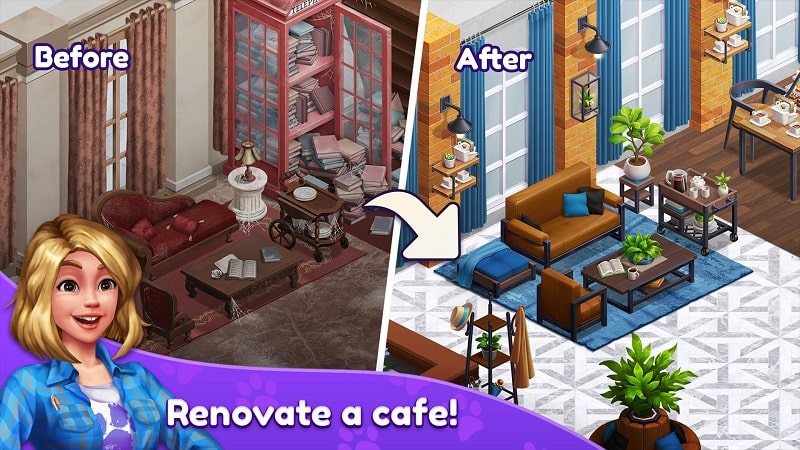 Piper’s Pet Cafe APK - screenshot 1