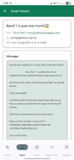 Temp Mail by temp-mail.lol - screenshot 2