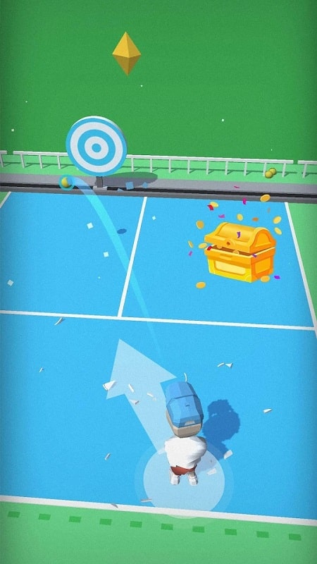 Tropical Tennis Swipe APK - screenshot 2