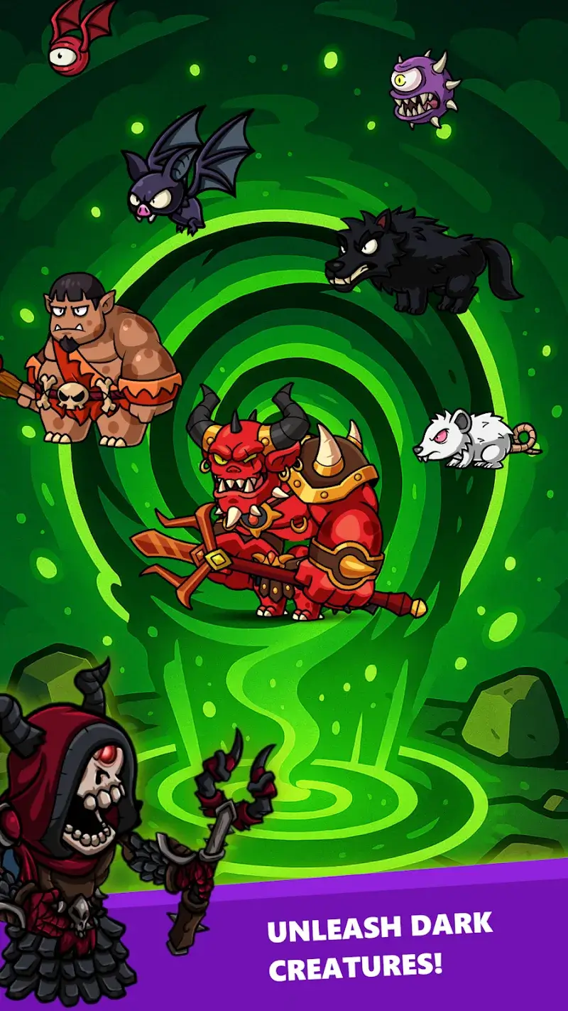 Monsters & Castles Idle Crush - screenshot 2