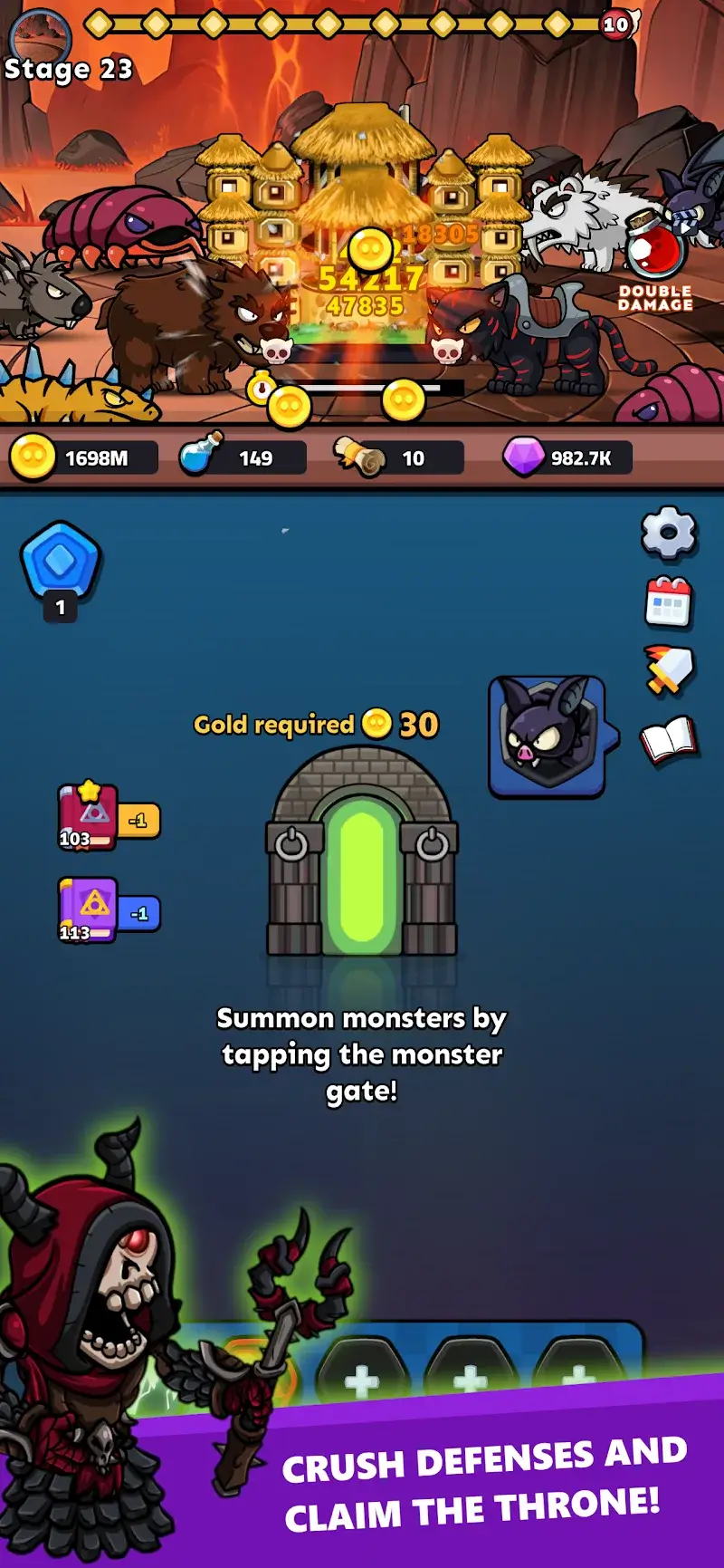 Monsters & Castles Idle Crush - screenshot 5