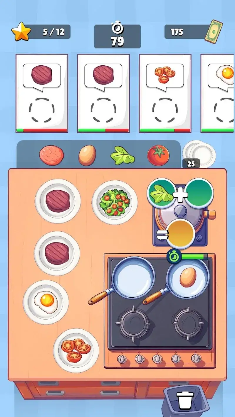 Mini Kitchen Chef Cooking Fun - screenshot 4