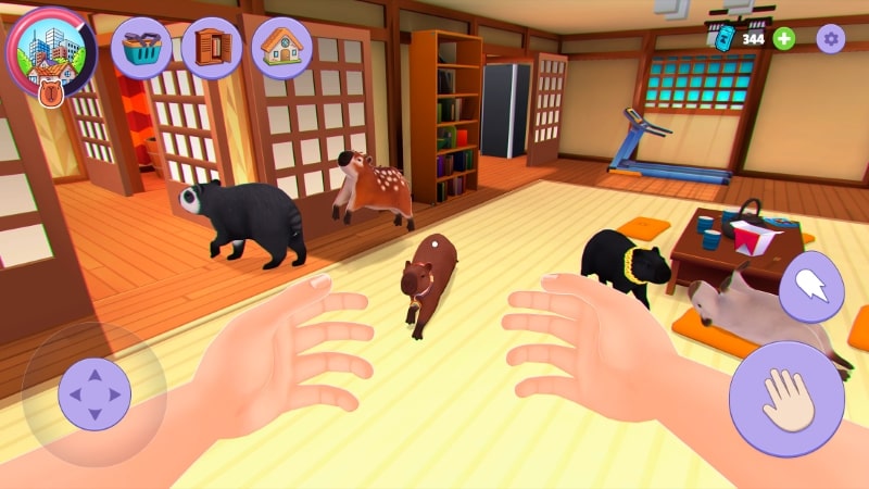 Capybara Simulator My pets APK - screenshot 3