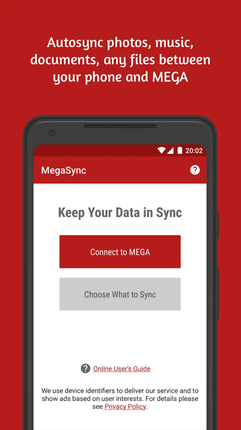 Autosync for MEGA - MegaSync - screenshot 1