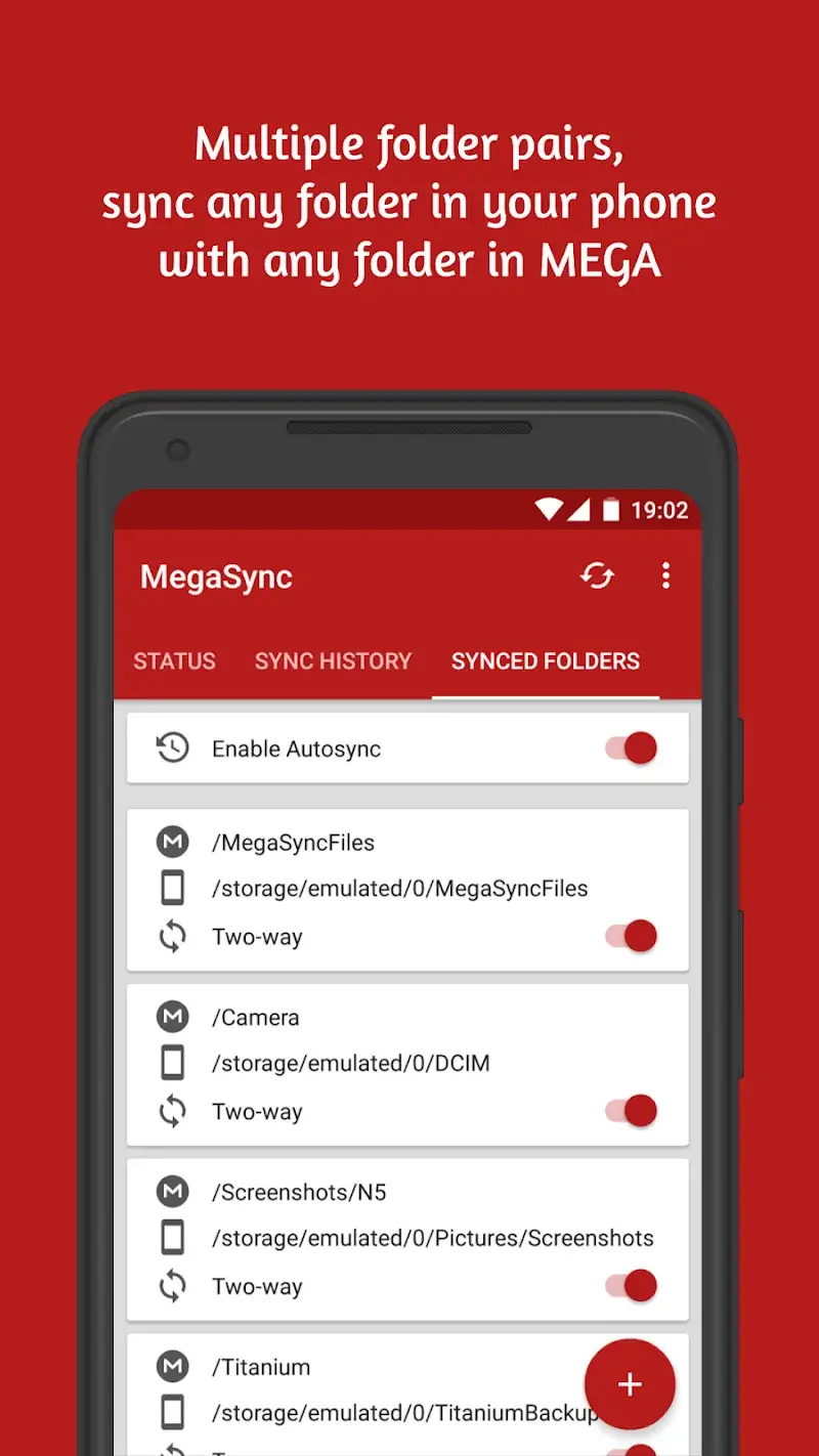 Autosync for MEGA - MegaSync - screenshot 6