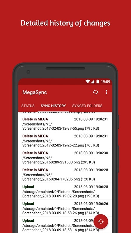 MegaSync APK - screenshot 2