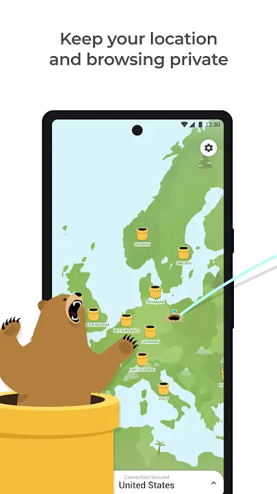 TunnelBear - screenshot 1