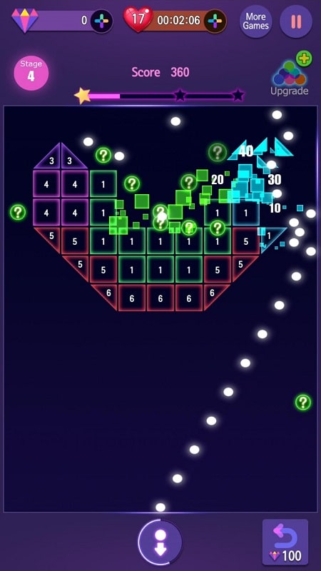 Neon Bricks Master APK - screenshot 3