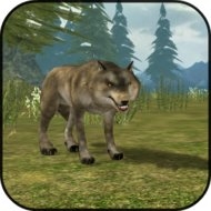 Wild Wolf Simulator 3D - app icon