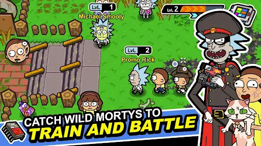 Rick and Morty: Pocket Mortys - screenshot 1