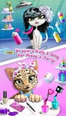 Cat Hair Salon Birthday Party - Virtual Kitty Care - screenshot 1