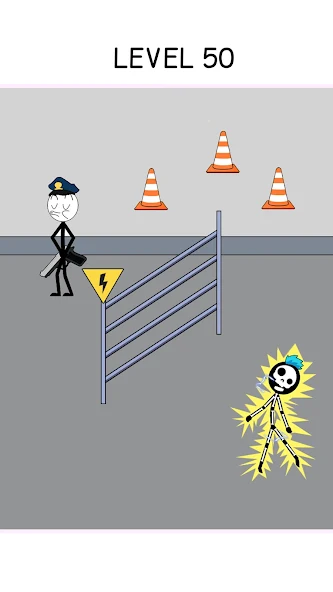 Thief Game Puzzle - Stickman Puzzle, Brain Teaser - screenshot 15