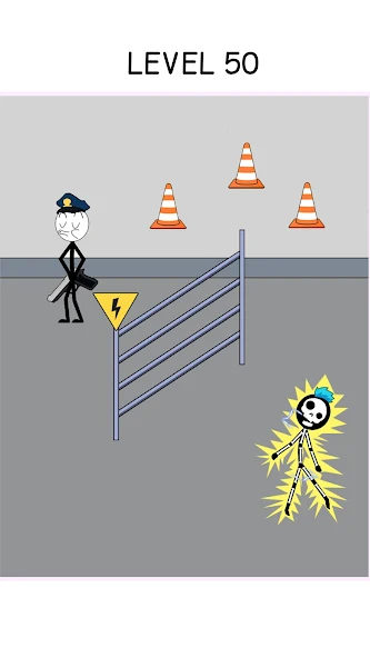 Thief Game Puzzle - Stickman Puzzle, Brain Teaser - screenshot 23