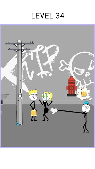 Thief Game Puzzle - Stickman Puzzle, Brain Teaser - screenshot 4