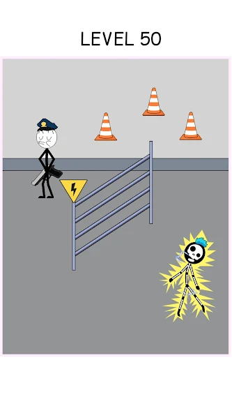 Thief Game Puzzle - Stickman Puzzle, Brain Teaser - screenshot 7