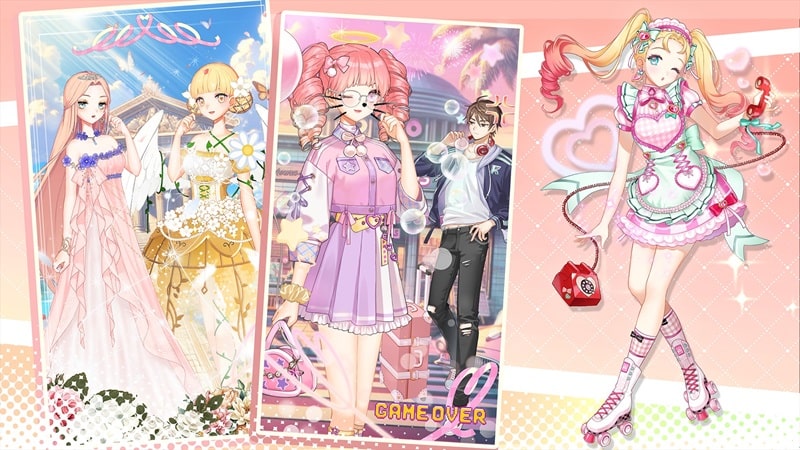 Eve Shop Dress Up Anime Game APK - screenshot 4