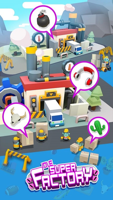 Idle Super Factory APK - screenshot 1