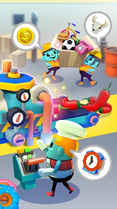 Idle Super Factory APK - screenshot 2