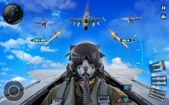 Jet Fighter Plane 3D - Air Sky Fighter Sim 2017 - screenshot 2