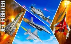 Jet Fighter Plane 3D - Air Sky Fighter Sim 2017 - screenshot 4
