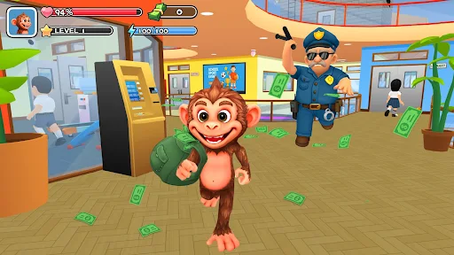 Monkey Student School Prank - screenshot 4