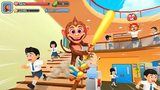 Monkey Student School Prank - screenshot 5