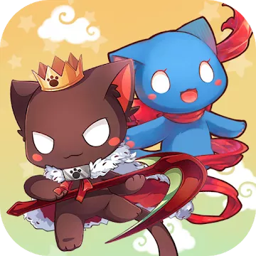 Cats King - Dog Wars: RPG Summoner Cat Game MOD APK icon
