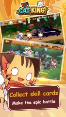 Cats King - Dog Wars: RPG Summoner Cat Game - screenshot 1