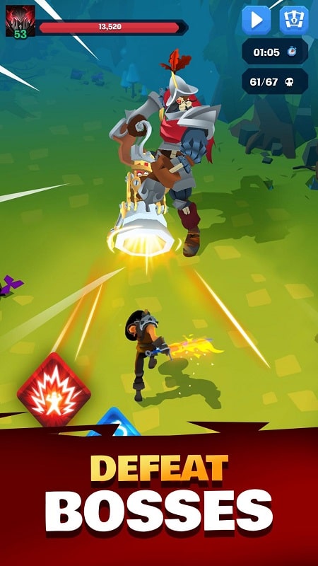 Mighty Quest For Epic Loot RPG APK - screenshot 2