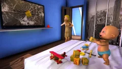 Virtual Baby Simulator: Dream Family Life Games 3D - screenshot 4
