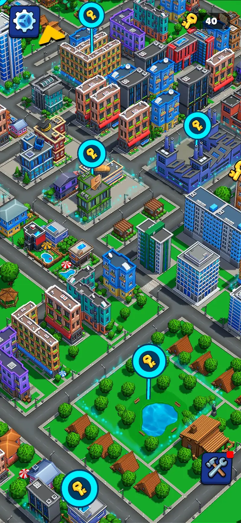 Merge City 3D - screenshot 1