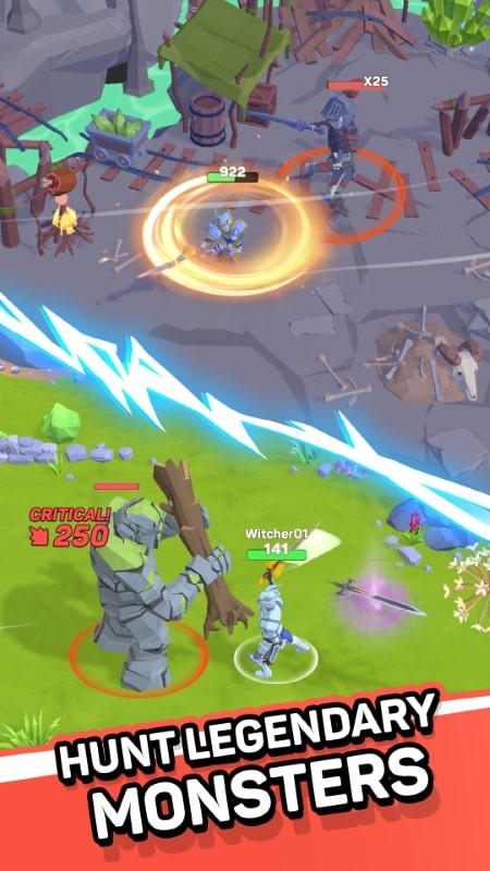 Hunter RPG Monster Slayer - screenshot 2